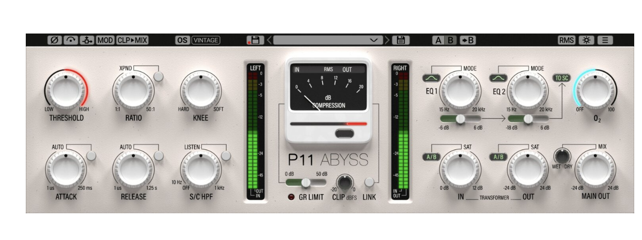 Pulsar Modular P11 ABYSS Audio Compressor